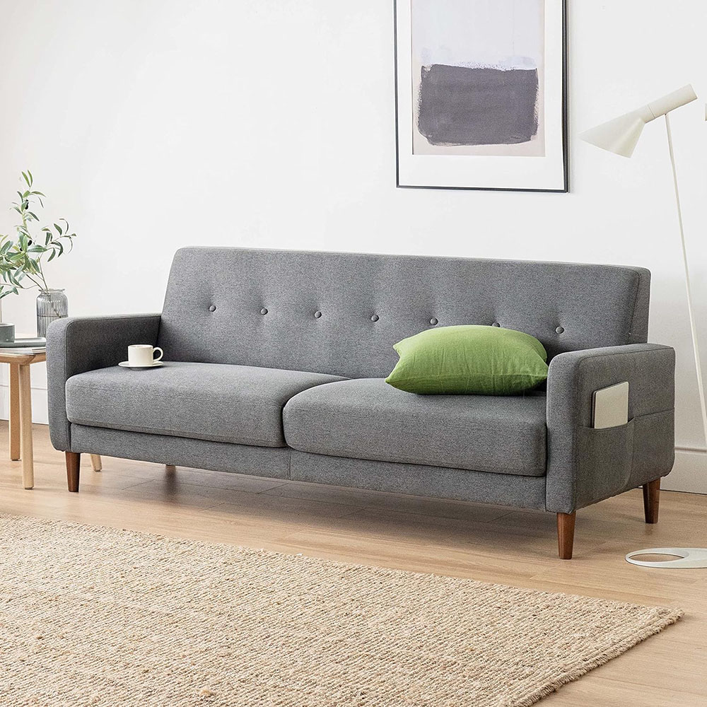 Mellow Adair Mid-Century Modern Loveseat