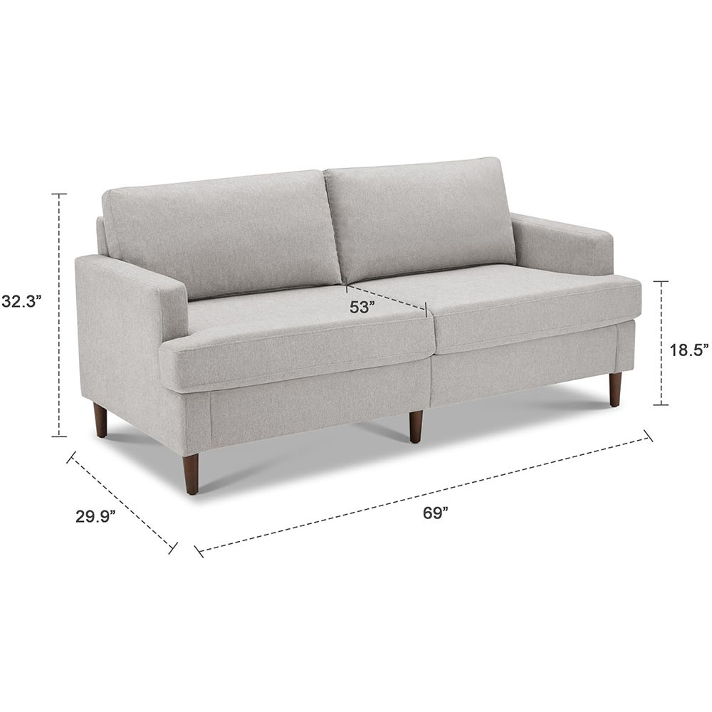 69”W Loveseat Sofa