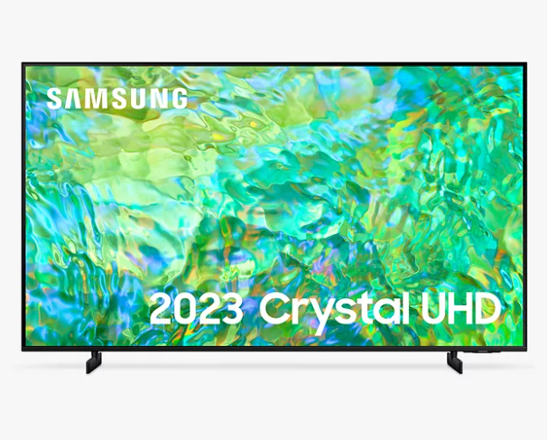 Samsung UE65CU8000 (2023) LED HDR 4K Ultra HD Smart TV, 65 inch with TVPlus, Black
