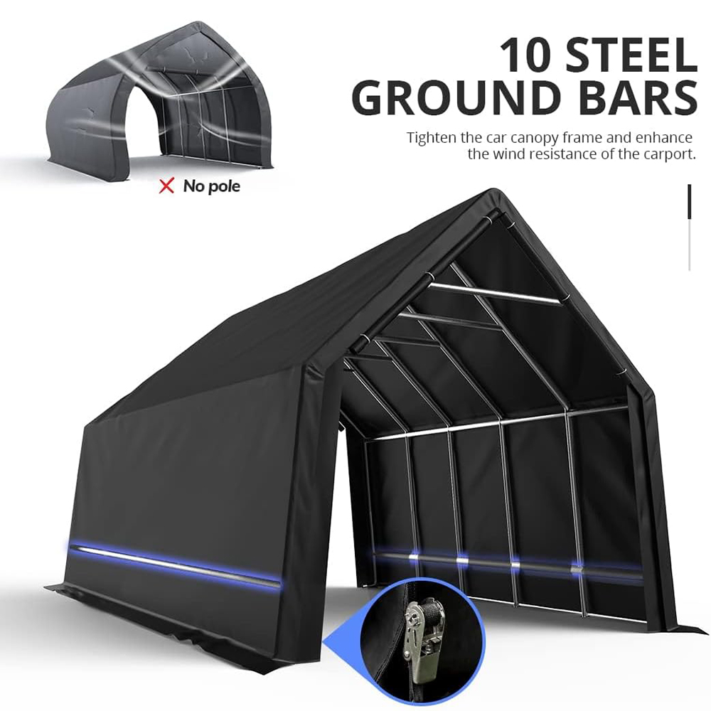 KING BIRD Heavy Duty Snow Carport