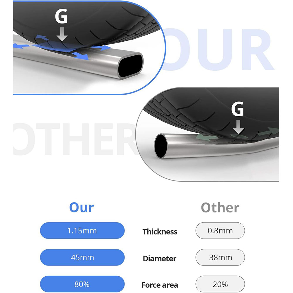 KING BIRD 12' x 20' Heavy Duty Round Style Carport for SUV