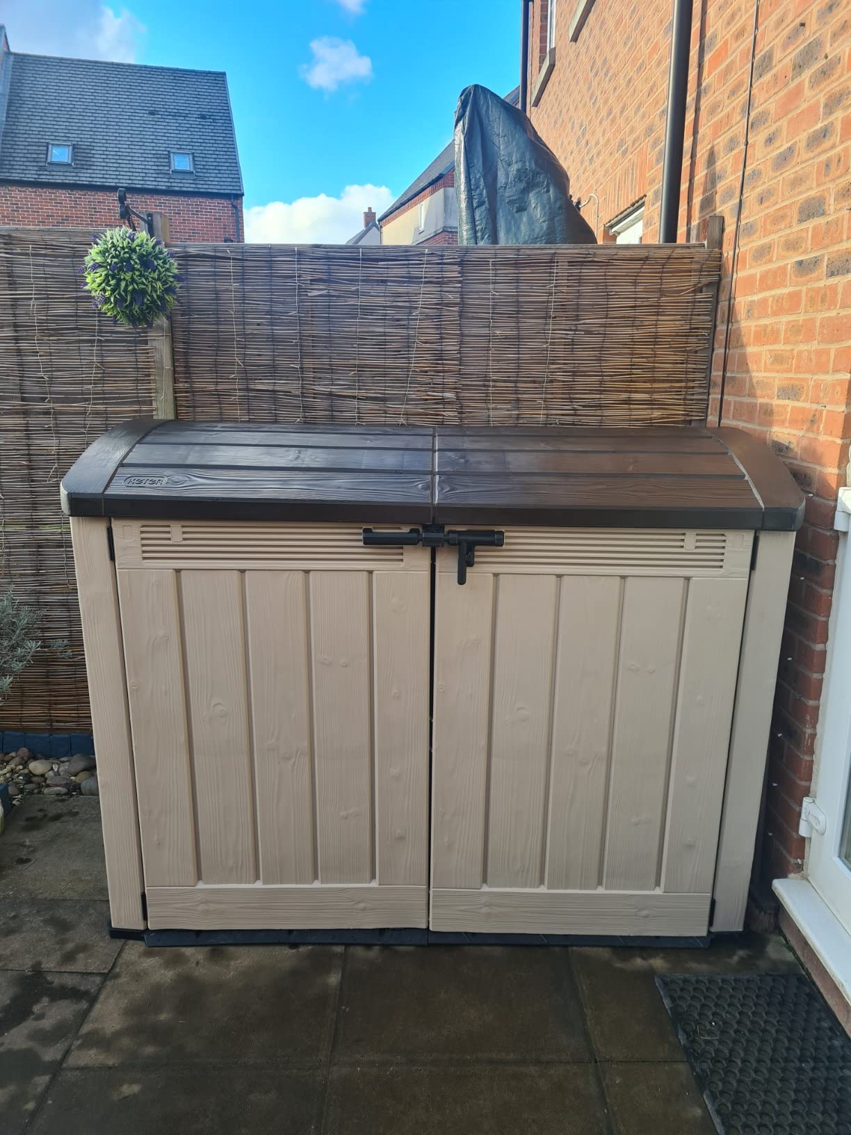 【Storage Shed】【BS】Keter Store-It Out Ultra Outdoor Garden Storage, Bike Shed, Bin Store and More