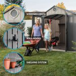 Lifetime 8 Ft. x 10 Ft. Outdoor Storage Shed
